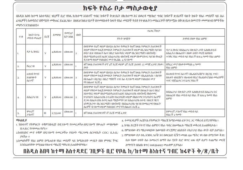 ADDIS ABABA INCOME visual data 4